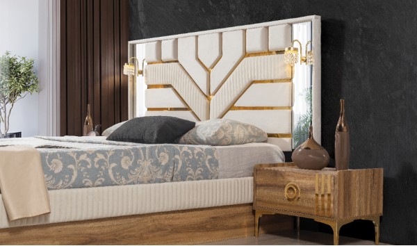 Alya Ceviz Yatak Odası Takımı
